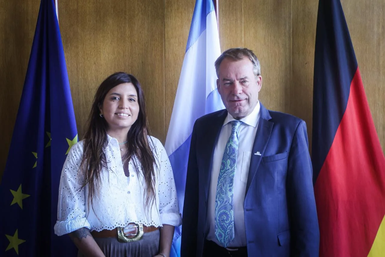 Reunión entre el Ministerio de Ambiente bonaerense y la Embajada de Alemania.